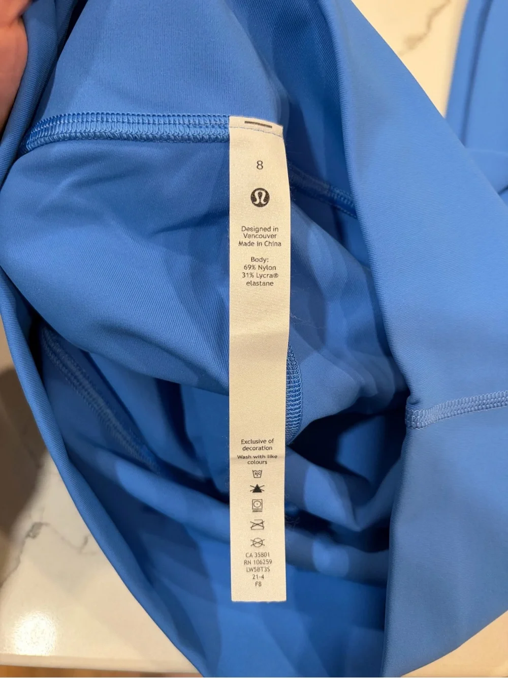 lululemon athletica cobalt blue leggings - Picture 2 of 3